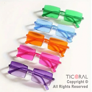 ANTEOJO CUADRADO ACRILICO x 1